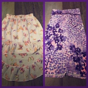 2for1 Justice Skirt set!